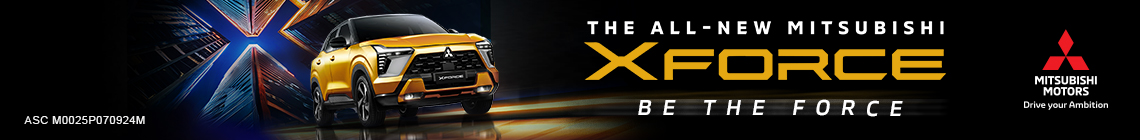 The all-new Mitsubishi Xforce - Be the Force