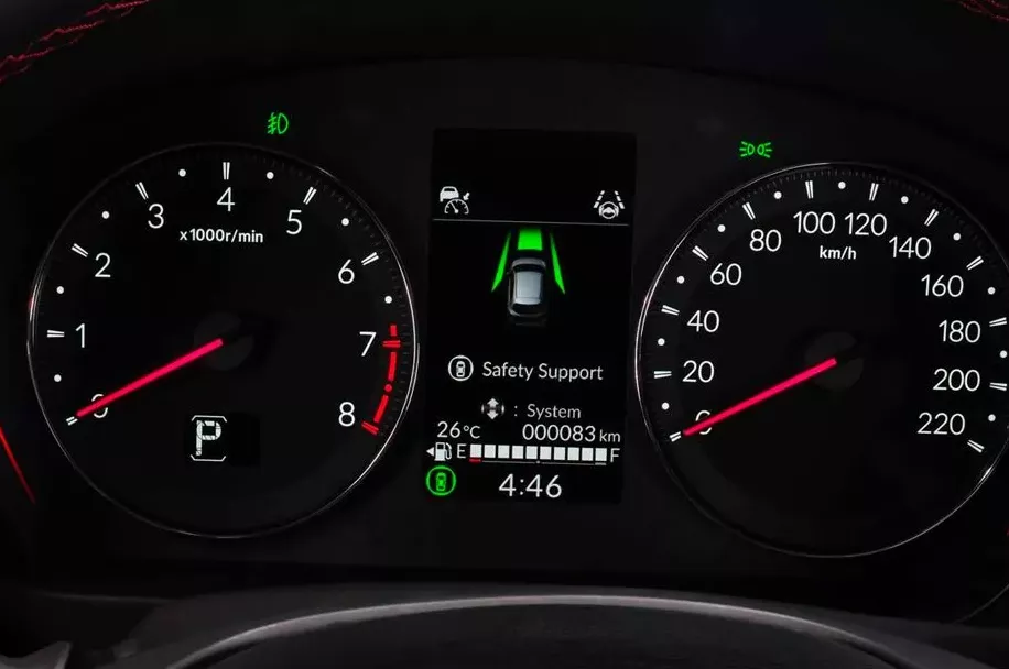 Honda City Hatchback instrument cluster