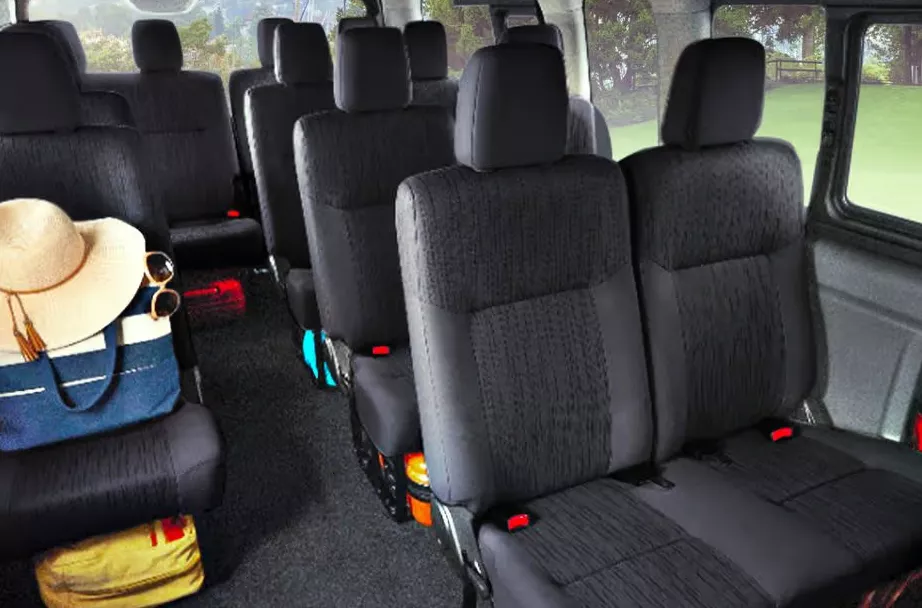 Nissan NV350 Urvan seating