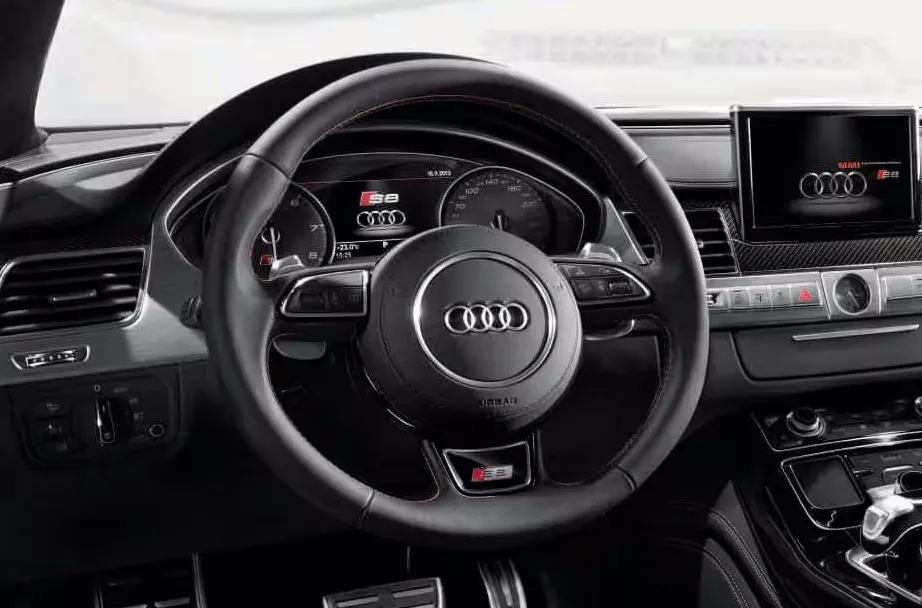 Audi A8 steering wheel