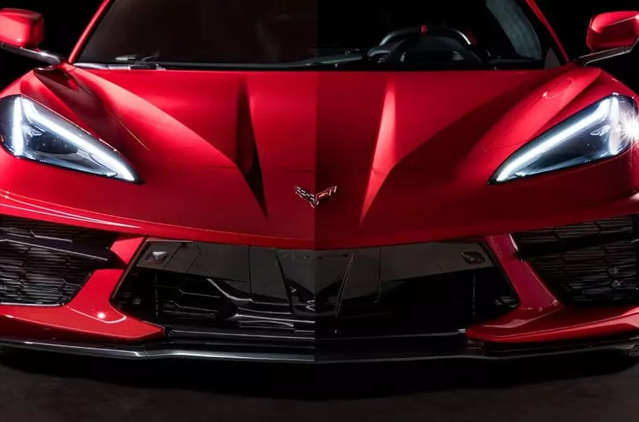 Chevrolet Corvette front end