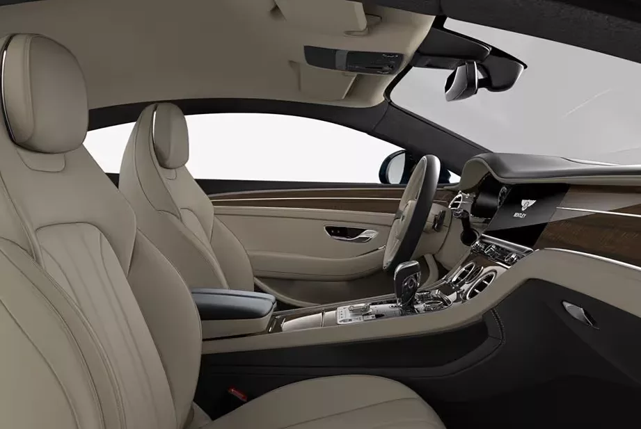 Bentley Continental interior