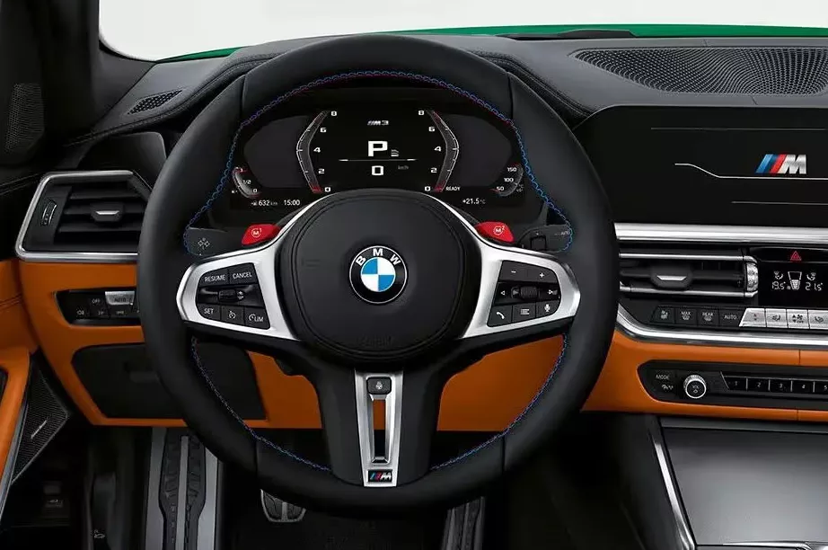 BMW M3 interior