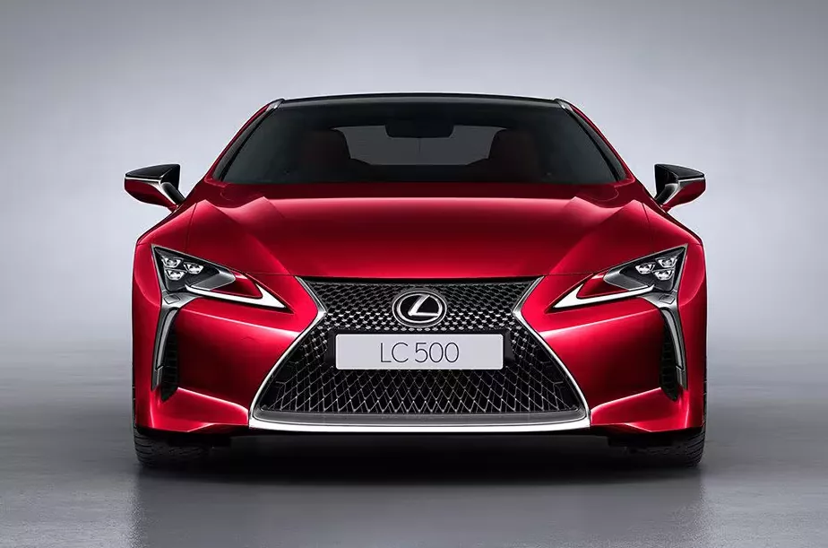 Lexus LC front end