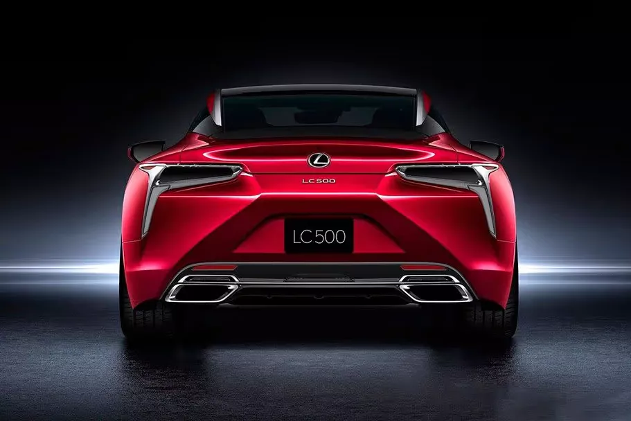 Lexus LC rear end