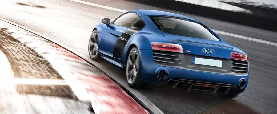 Audi R8 angular rear