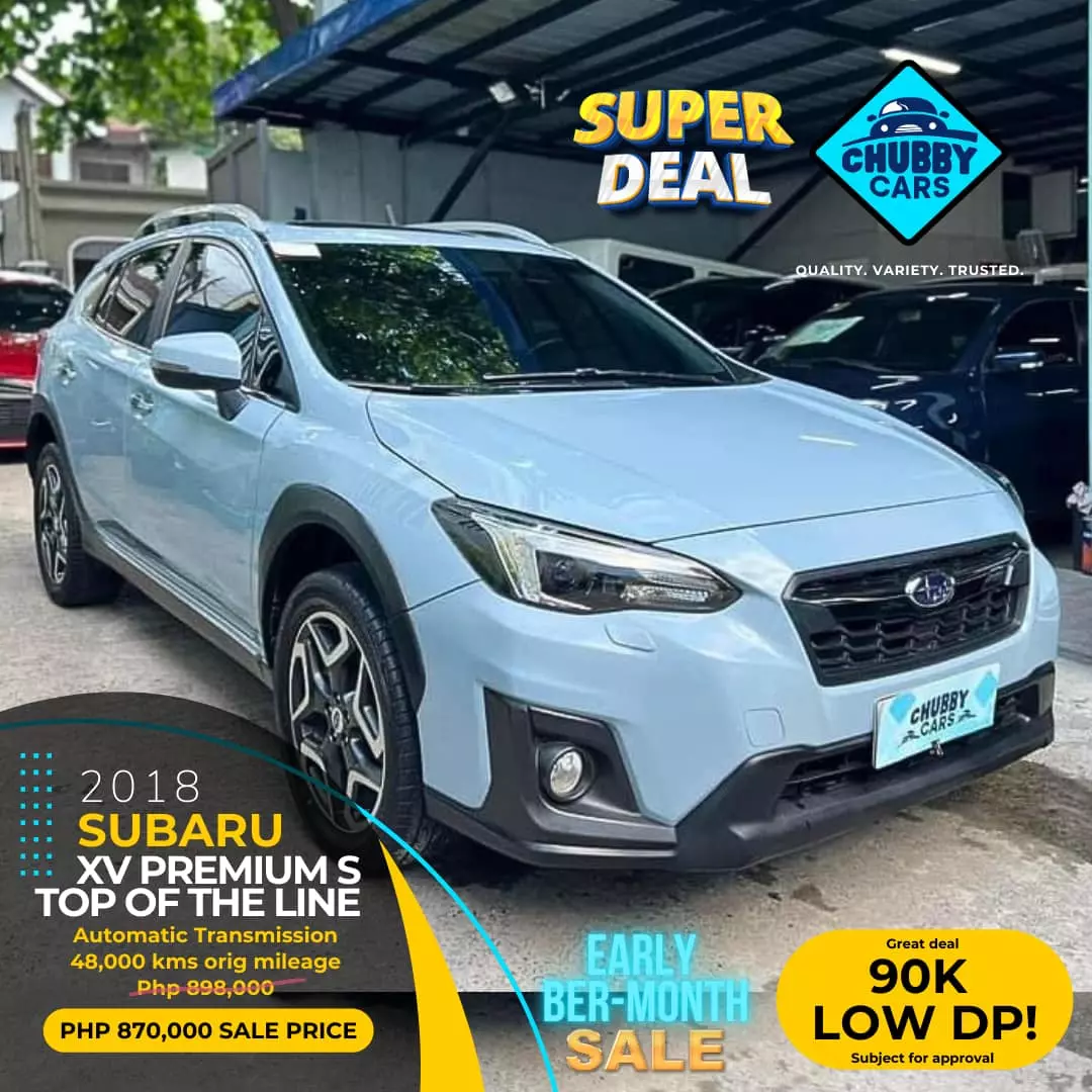 Buy Used Subaru XV 2018 for sale only ₱898000 ID858372