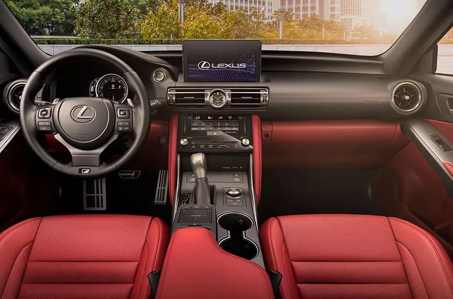 Lexus IS dashboard