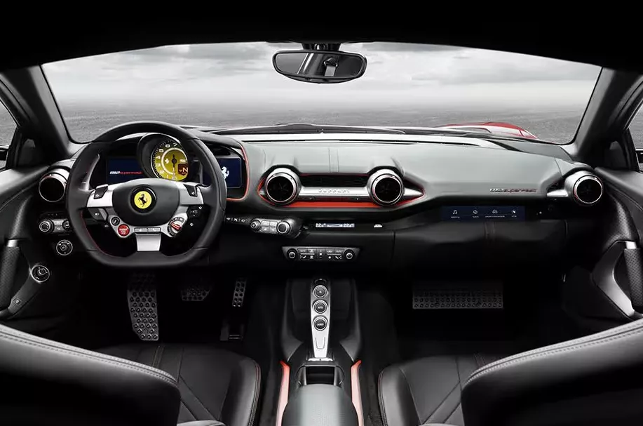 Ferrari 812 Superfast dashboard