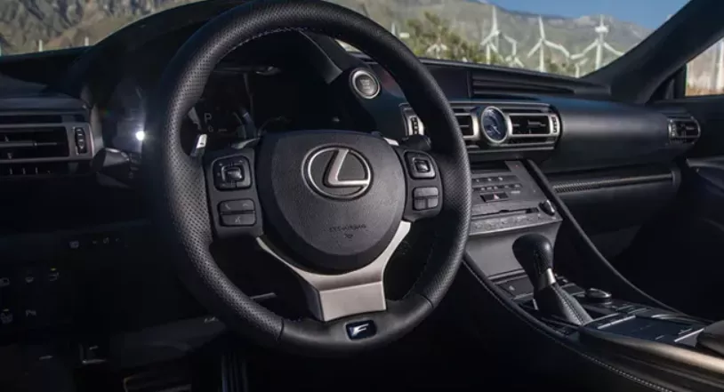 Lexus RC F interior