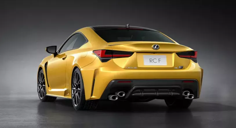 Lexus RC F rear