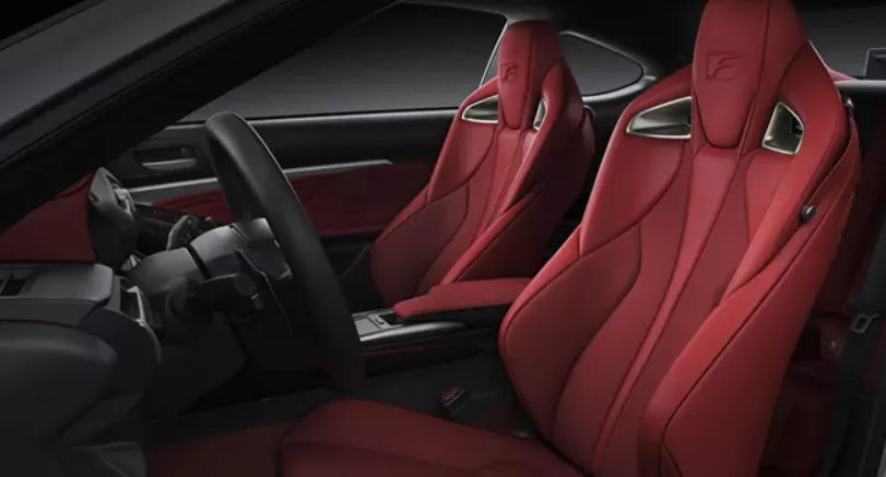 Lexus RC F seats