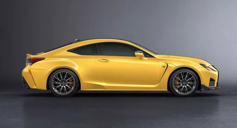 Lexus RC F side