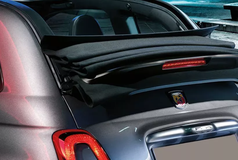 Abarth 595 rear