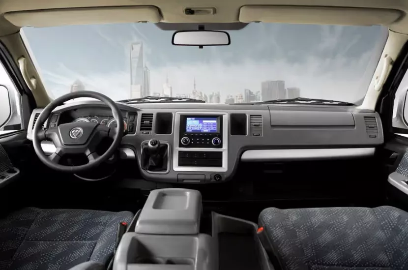 Foton View Traveller interior