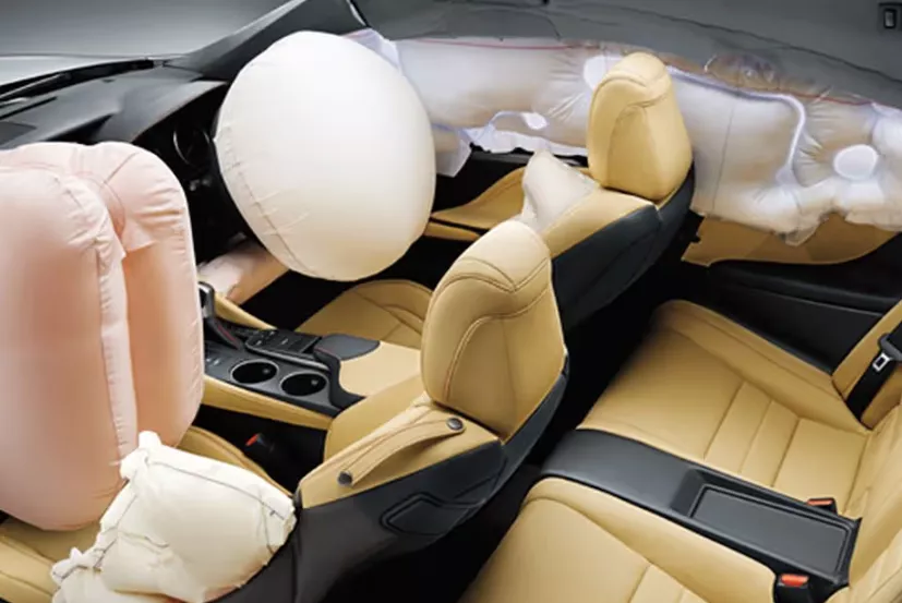 Lexus RC airbags