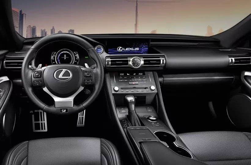 Lexus RC interior