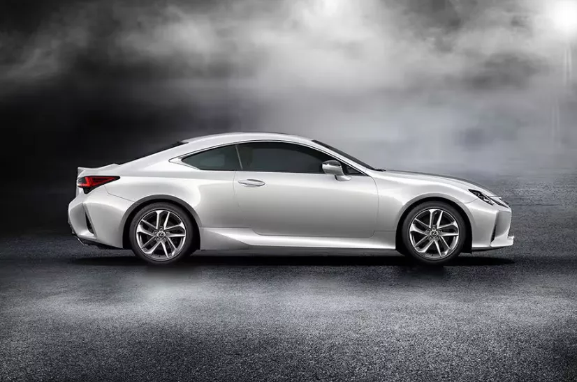 Lexus RC side view