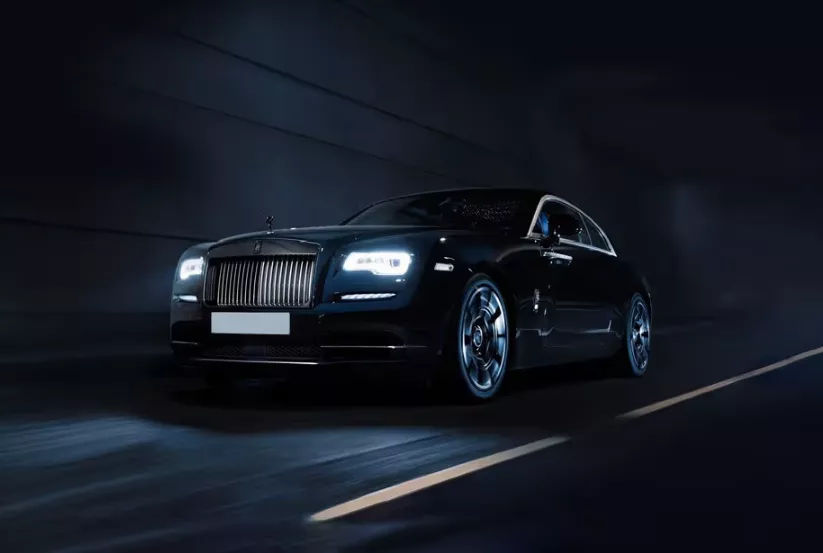 Rolls-Royce Wraith angular front