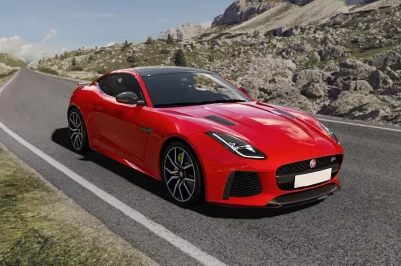 Jaguar F-Type angular front