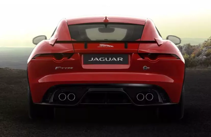 Jaguar F-Type rear end