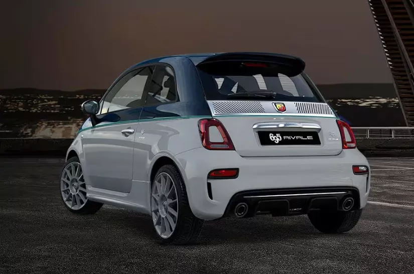 Abarth 695 rear