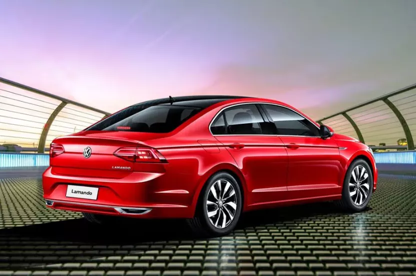 Volkswagen Lamando angular rear