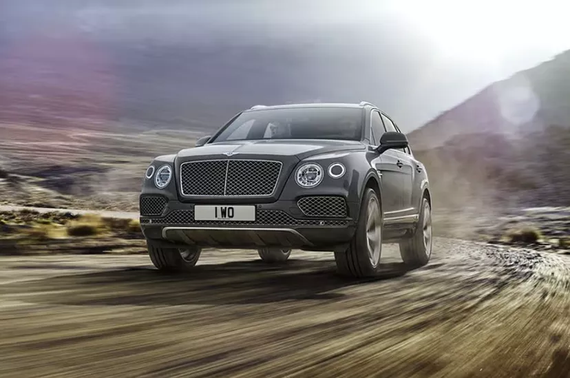 Bentley Bentayga angular front