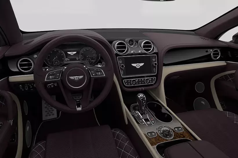 Bentley Bentayga interior