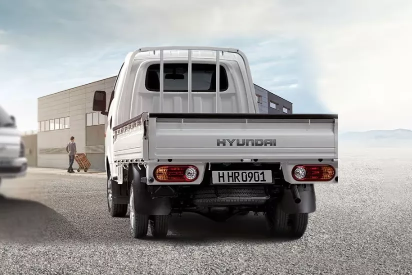 Hyundai H-100 angular rear