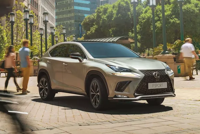 Lexus NX angular front