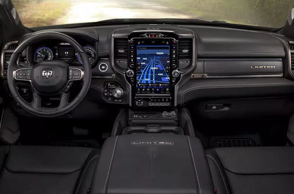 RAM 1500 interior