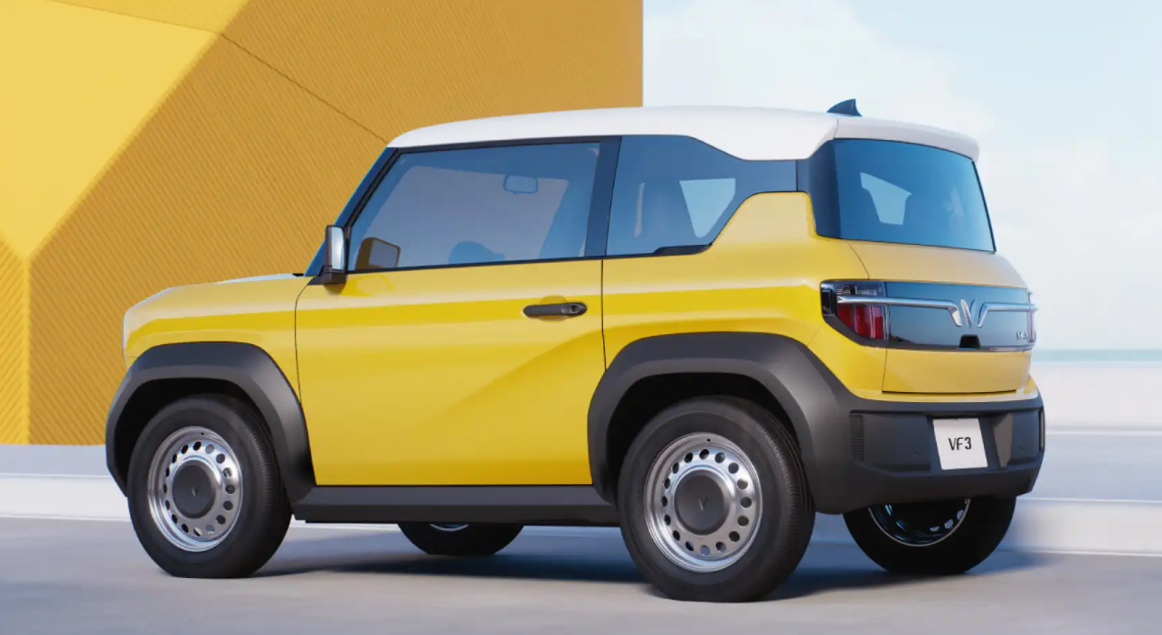 vinfast vf3 angular rear