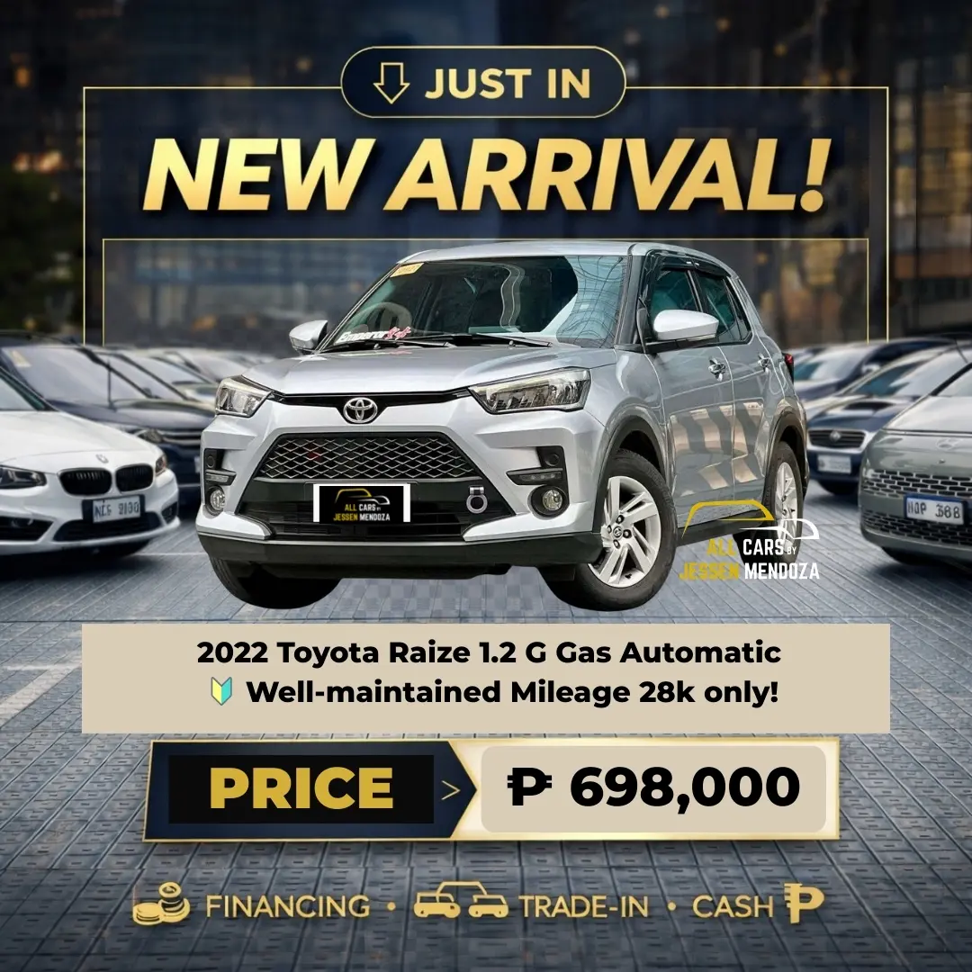 Buy Used Toyota Raize 2022 for sale only ₱698000 - ID892555