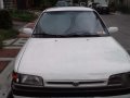 1995 Mazda 323 all original color white-1