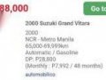 RUSH Suzuki Grand Vitara 4x4 AT-10
