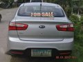 Silver kia rio 2012-2