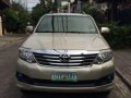 2012 Toyota Fortuner 4x2 Diesel Automatic 890k First Owned Rush-0
