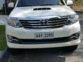 2015 Toyota Fortuner Model V Diesel Pearl White 4x2 AT-10
