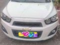 Chevrolet sonic white-1