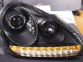 Porsche 955 Cayenne LED Headlights Projector 2002 to 2007-3