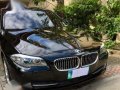 BMW 520d black sedan-4