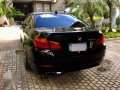 BMW 520d black sedan-8