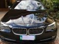 BMW 520d black sedan-3