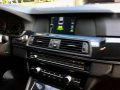 BMW 520d black sedan-9