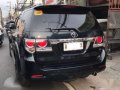 Toyota Fortuner V 2015 AT Diesel VNT Black Leather Interior Like New-3