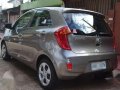 2015 Kia Picanto Gray manual AS GOOD AS NEW with 5tkm only-2