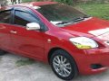 Well maintained Toyota Vios J 2011 Red Manual Gasoline for sale-0