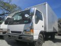 1138 #4 Isuzu Elf Aluminum Closed Van Truck-0