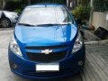 Blue Chevrolet Spark 2012 AT-0